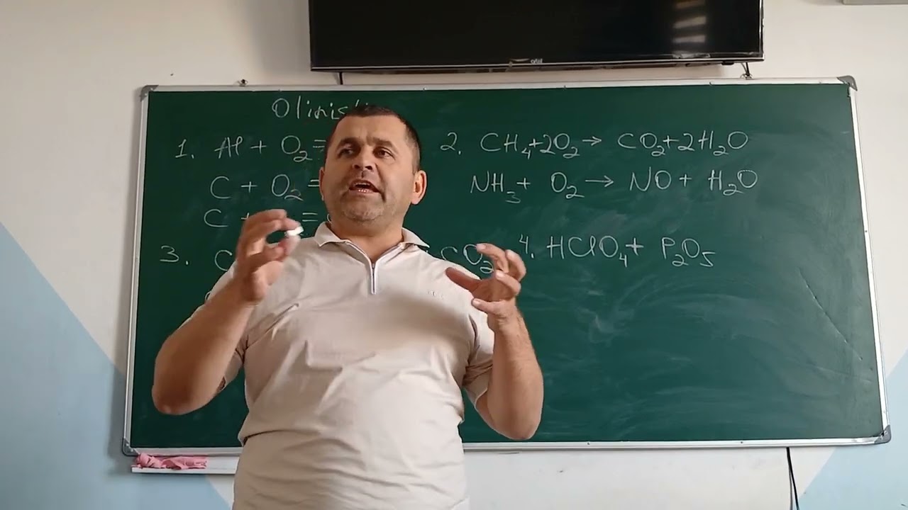 Oksidlarning Olinishi va Kimyoviy Xossalari