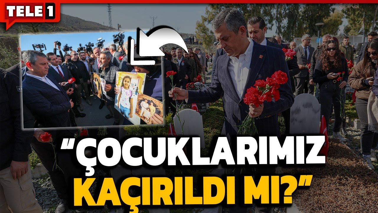 Özgür Özel, Hatay'da duygusal anlar yaşadı... 
