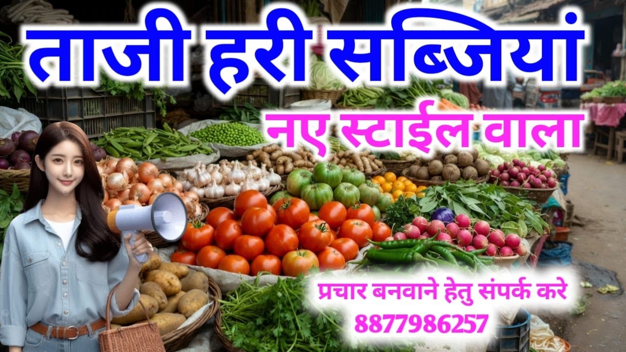 ताजी हरी सब्जियां। न्यू सब्जी प्रचार। #सब्जीप्रचार #न्यूसब्जीप्रचार #trendingaudio #newsong