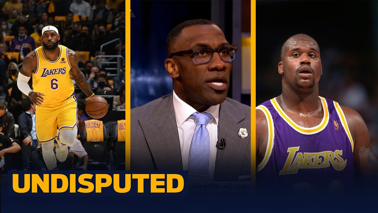Shaq says LeBron getting scoring record will make him the GOAT - Skip & Shannon I NBA I UNDISPUTED