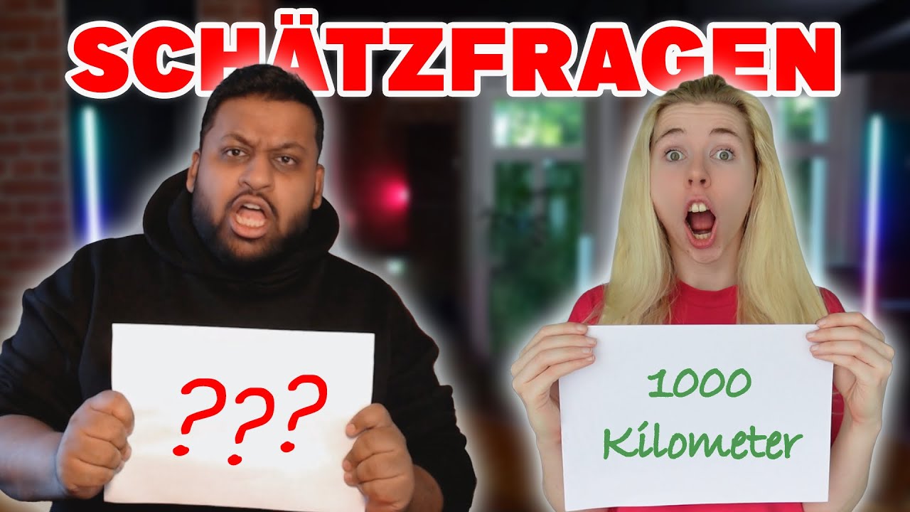 SCHÄTZFRAGEN CHALLENGE MIT ELINA! 😂