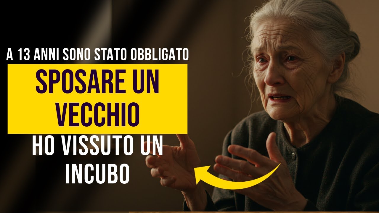 SFOGO DELLA NONNA 💔👵 👉 A 13 ANNI MI HANNO COSTRETTA A SPOSARE UN VECCHIO