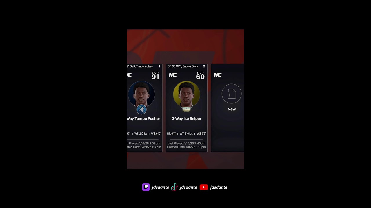 ISO GAMES 1v1 NBA2k26 Best SF Build