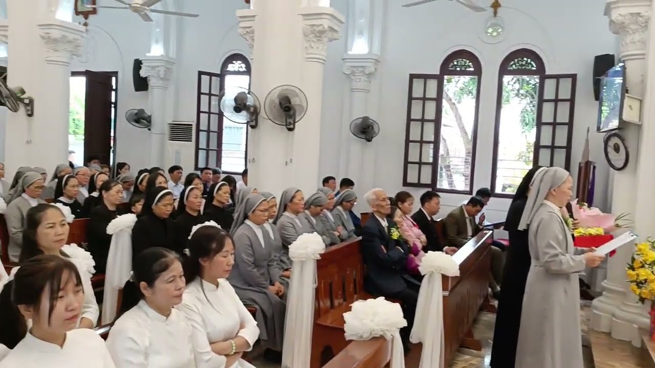 Bài Cảm ơn của Sr Maria Thiệu Thị Thảo