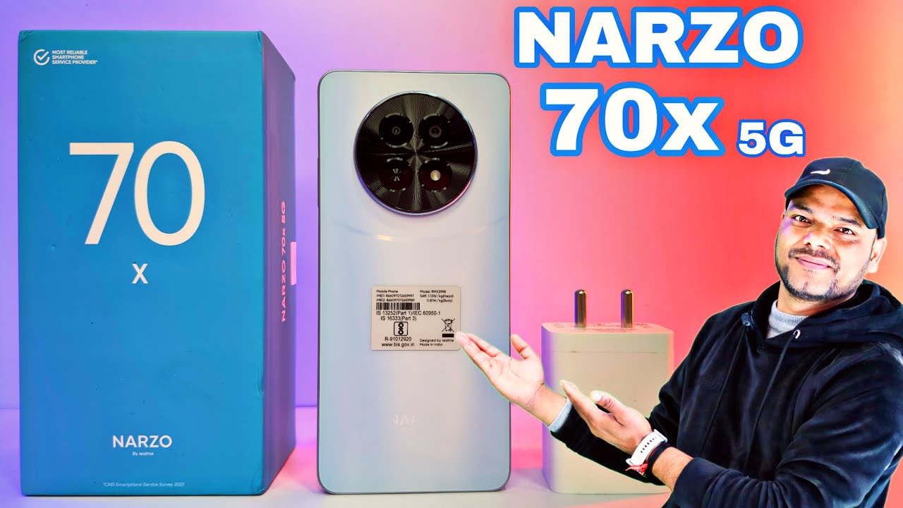 Realme Narzo 70x Full Unboxing ⚡ Specification ⚡ Best Budget Segment 5G smartphone