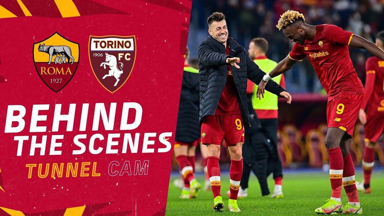 BEHIND THE SCENES 👀 | Roma v Torino | Tunnel CAM 2021-22