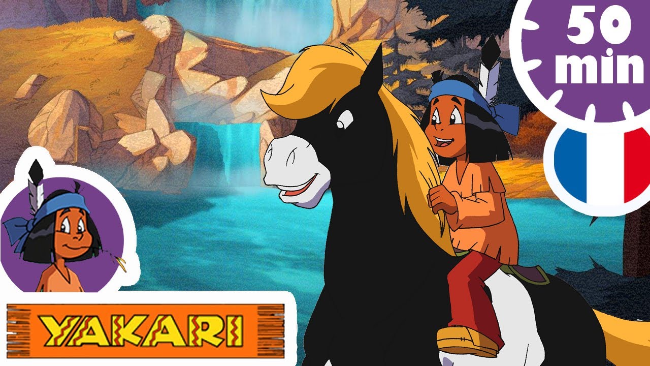 🐴Yakari chevauche son cheval!🐴 - Compilation FR