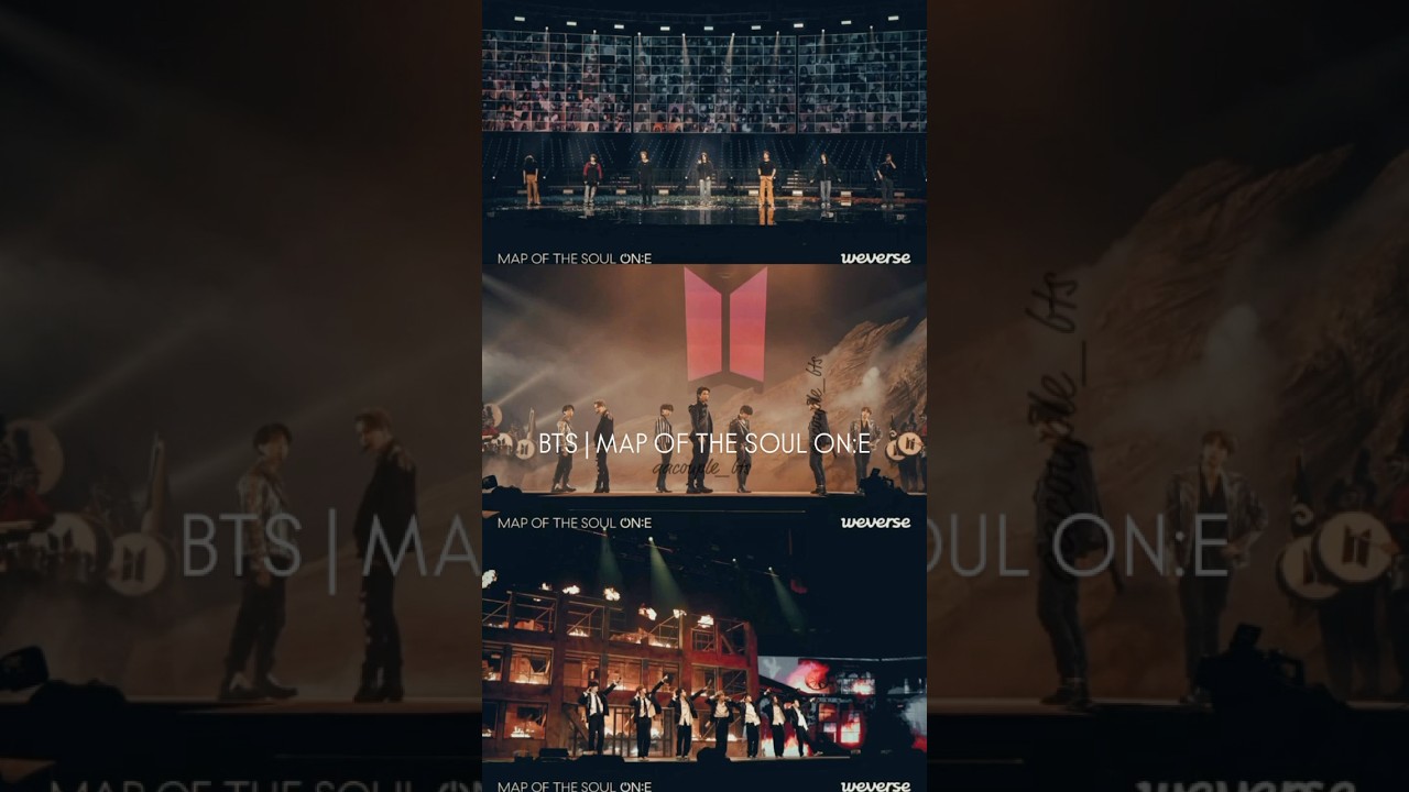 HD photos from BTS Map of the Soul ON:E 😍💜 