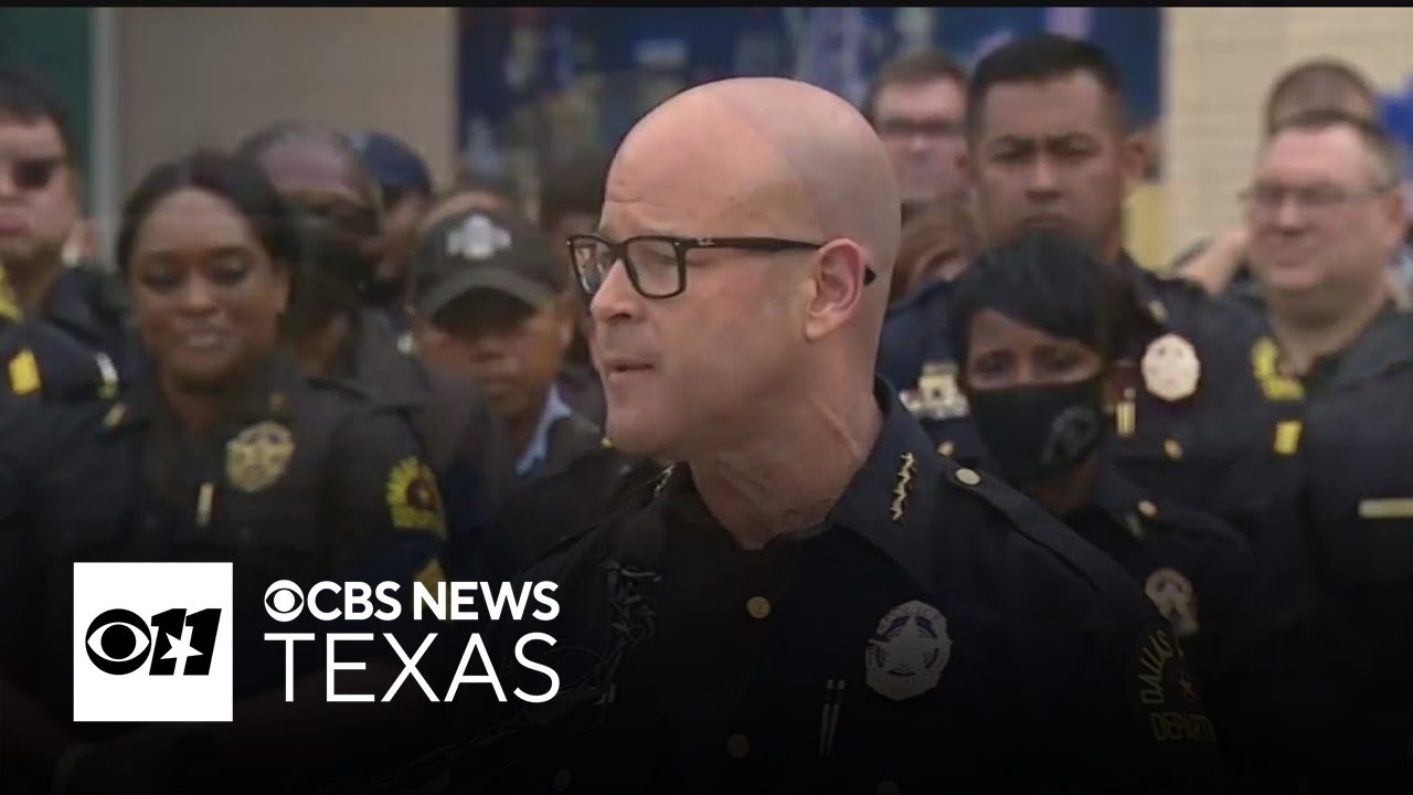 Dallas Police Chief Eddie Garcia works his last day on the job 