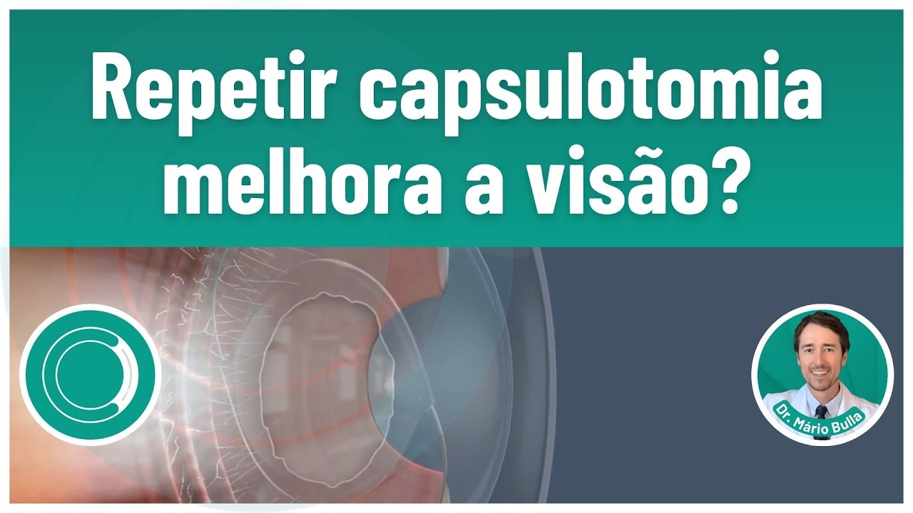Repetir capsulotomia com YAG laser melhora a visão?