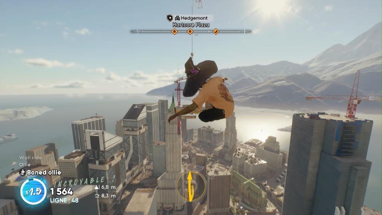 On fait des figure viral sur skate 4 partie 2