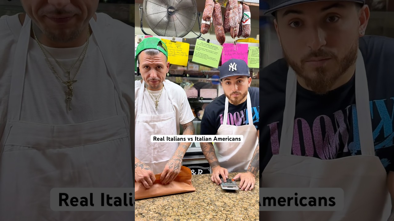 Real Italians vs Italian American 🇮🇹 #shorts #italian #italy #funnyshorts