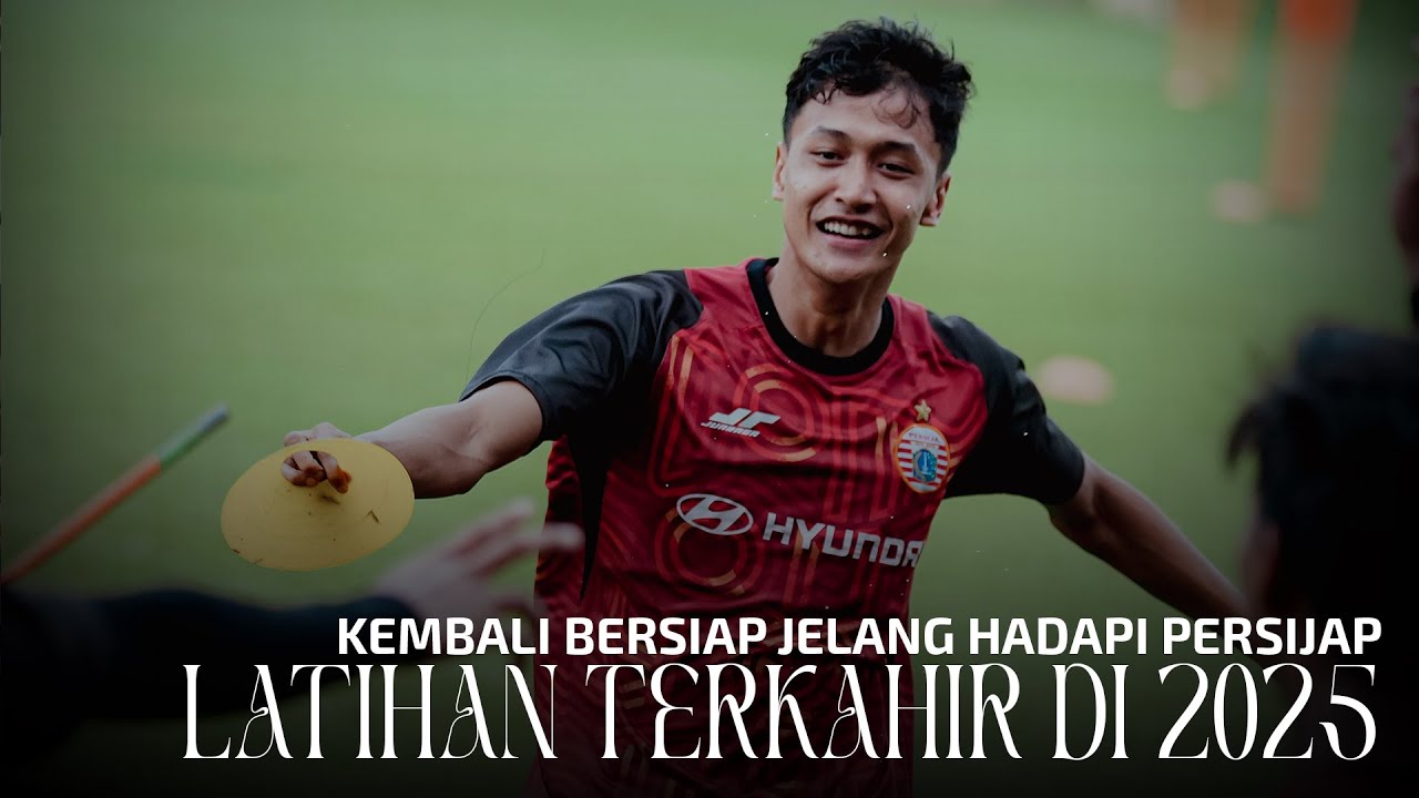 Latihan Terakhir di 2025! Persija Langsung Bersiap Hadapi Persijap | Training Drill