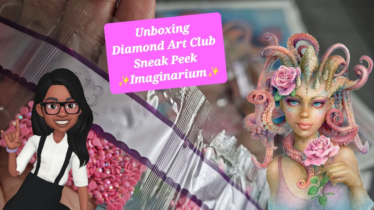 Unboxing Diamond Art Club Sneak Peek ✨️ Imaginarium  ✨️