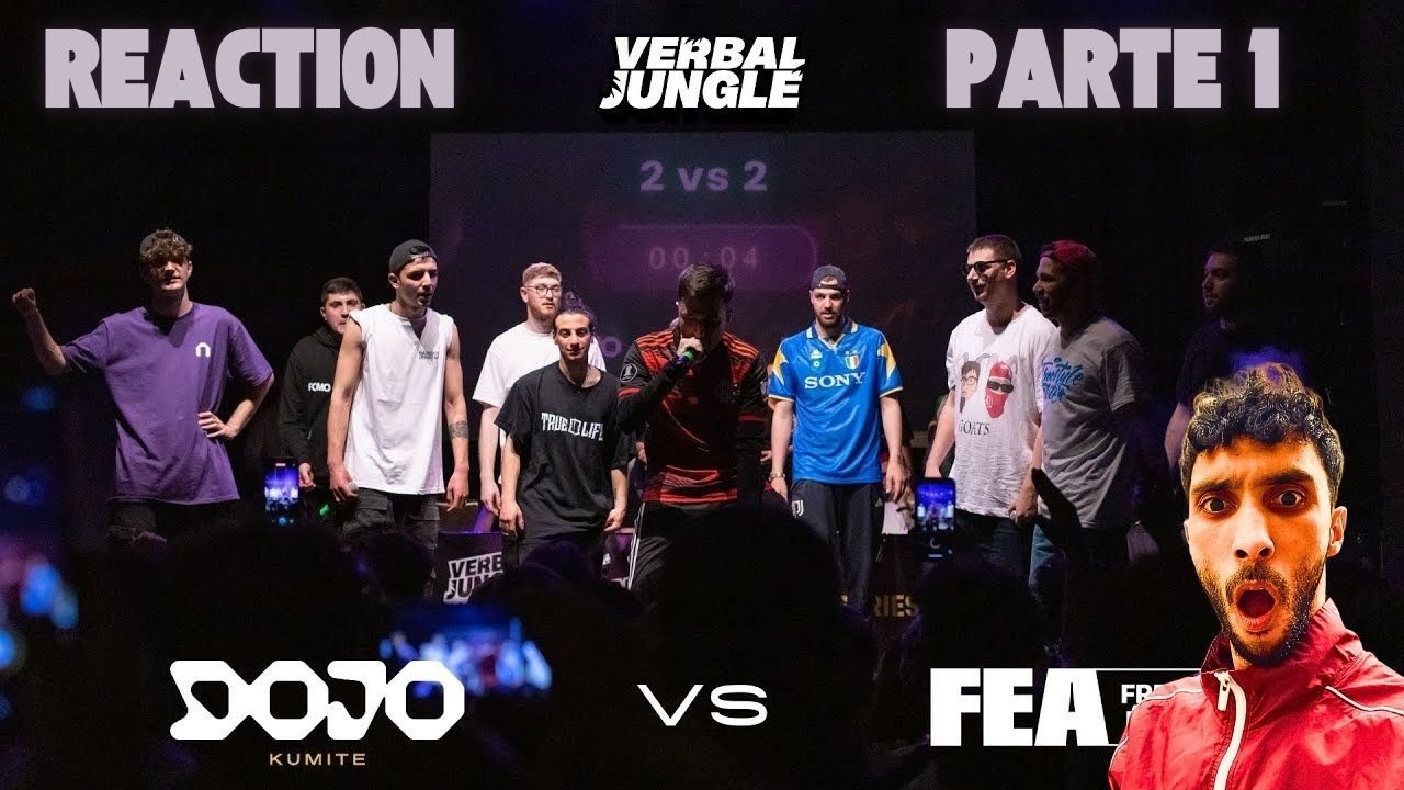 Team FEA vs DOJO - Verbal Jungle finale PT1 - Reaction