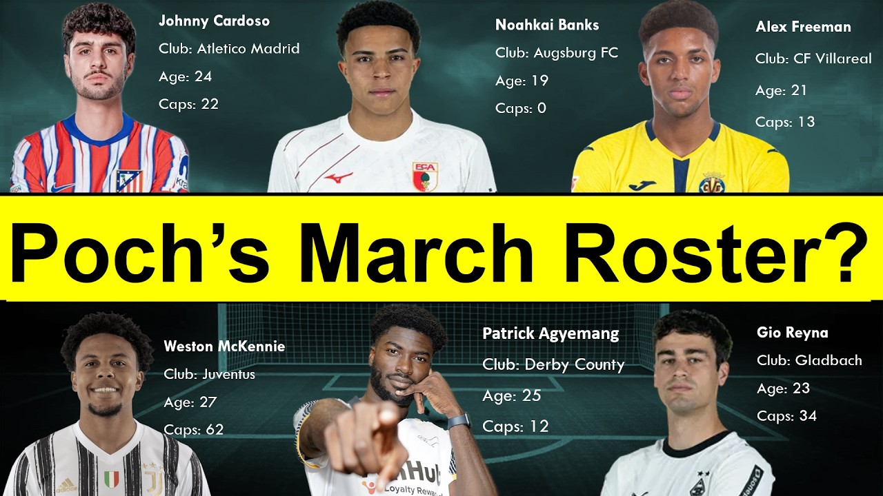 Will Poch's March Roster be his World Cup Roster? l USMNT Focus