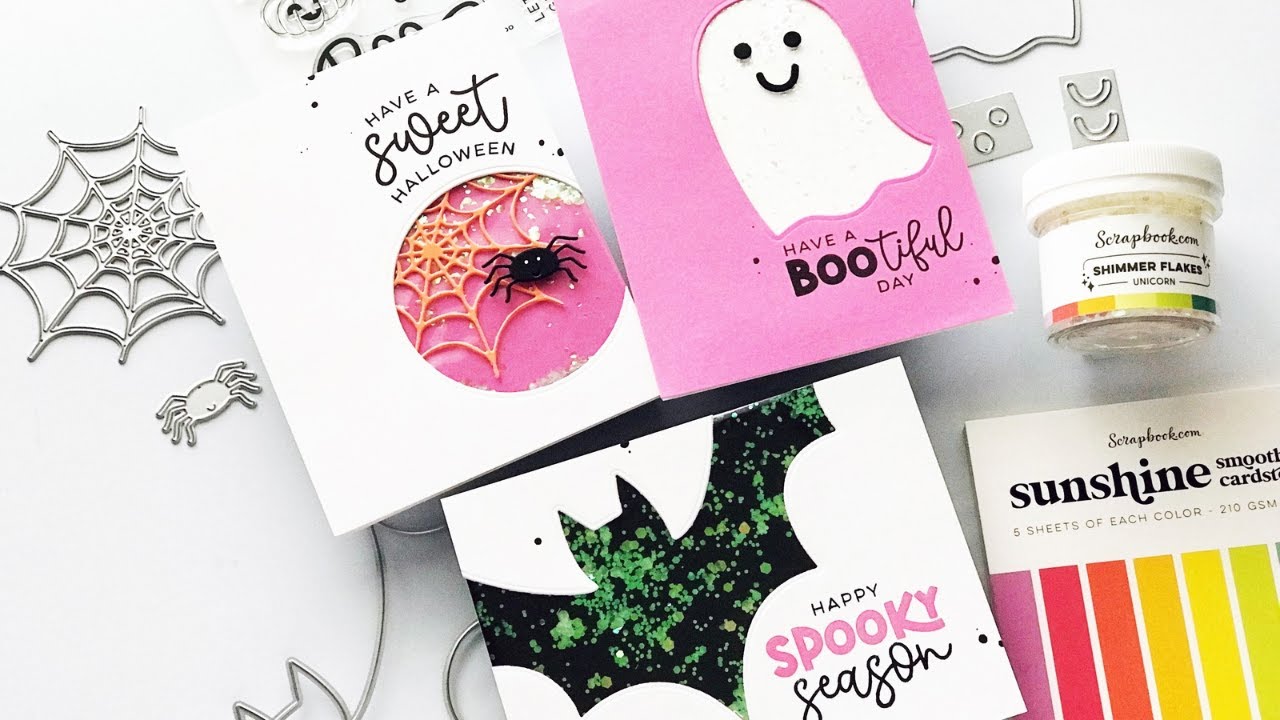 3 Shaker Cards! These Ideas Make it SO Easy!