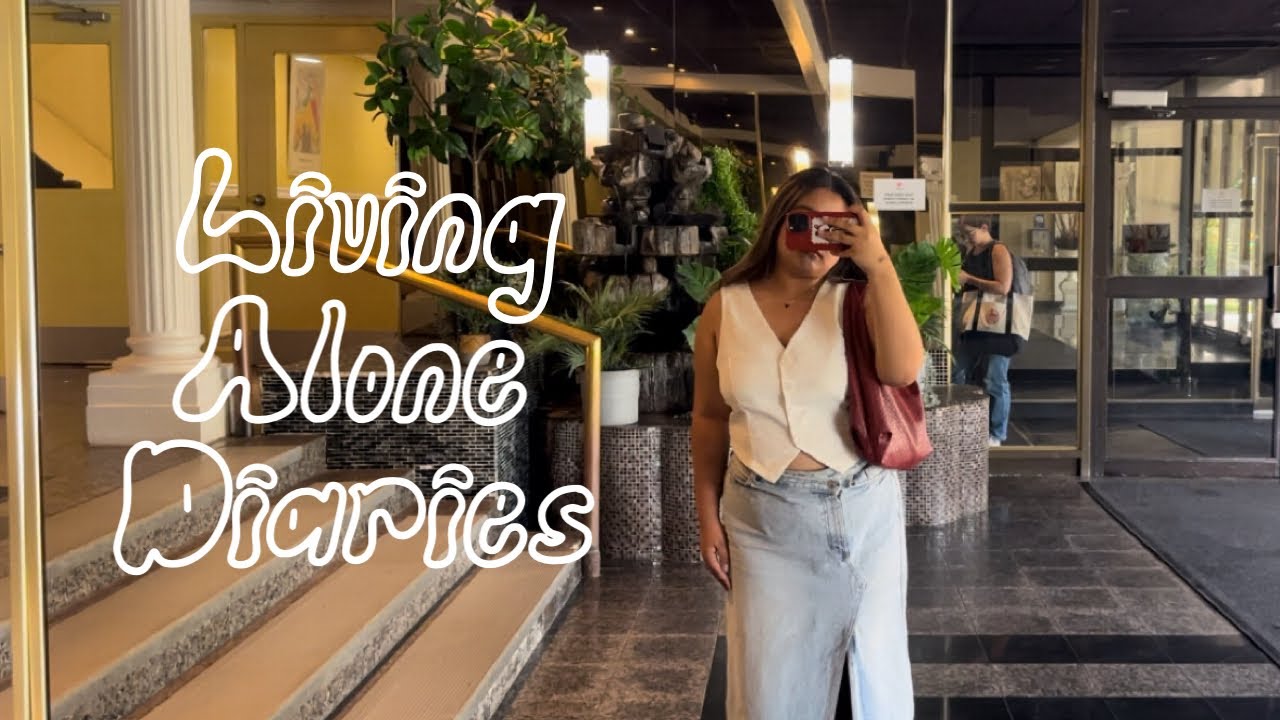 Living Alone Diaries Ep. 1 🎀✨: Filipino International Student in Toronto, daily vlog, and errands