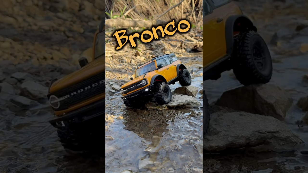 Ford Bronco Traxxas TRX4M 1/18 #rc #traxxas #rccar #rctruck #trending #shorts #rccrawler #bronco