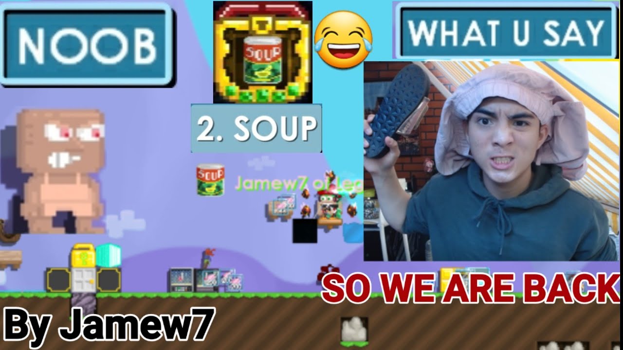 FaceCam Video! + Guild Event! (Fishing Day) 😂 | Growtopia | Jamew7
