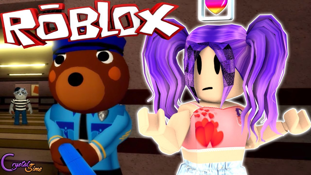 ROBA COMIDA PARA SU FAMILIA Y TENEMOS QUE AYUDAR A CAPTURARLO | PIGGY 2 ROBLOX | CRYSTALSIMS