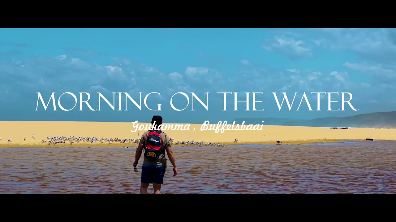 4K DRONE FOOTAGE - Morning On The Water Fly Fishing With KIFF at GOUKAMMA BUFFELSBAAI.