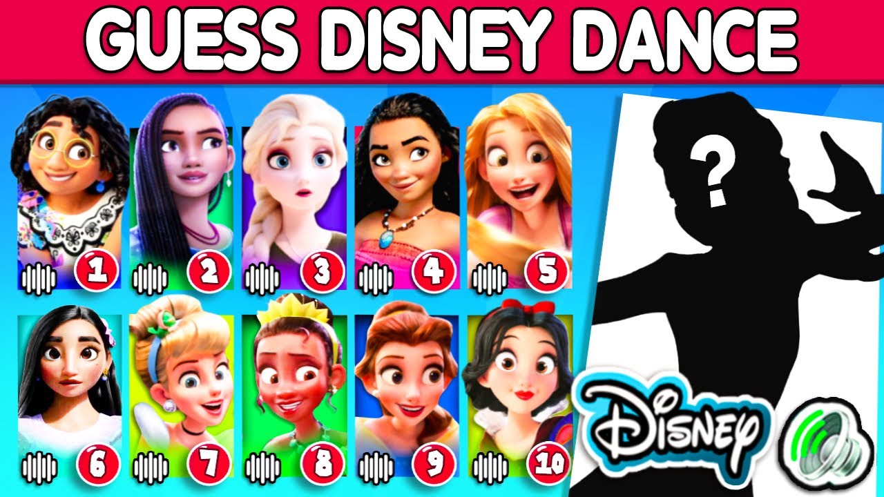 🤴 Guess the Disney Dance & Song ?