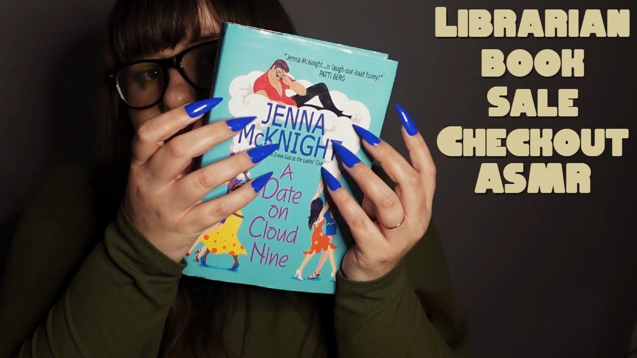 Librarian Checks you out for $1 book sale // ASMR Roleplay