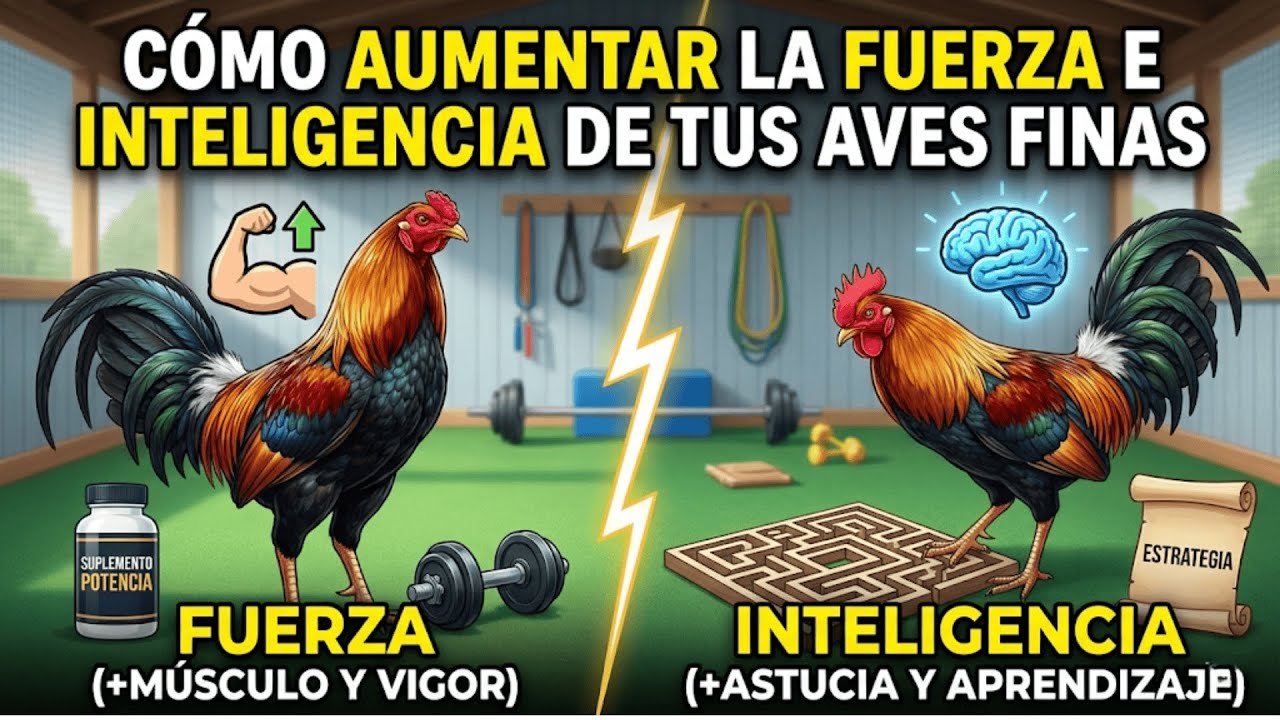 Cómo Aumentar la Fuerza e Inteligencia de tus Aves Finas