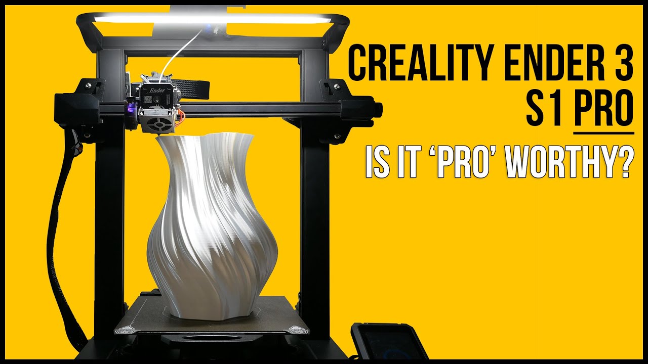 Обзор Creality Ender 3 S1 Pro | Самый производительный 3D-принтер из всех, что я когда-либо тести...