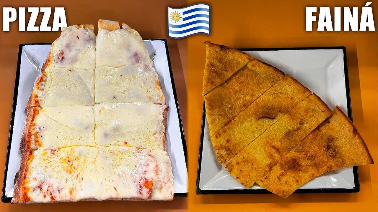 Comiendo PIZZA y FAINÁ en MONTEVIDEO 🇺🇾