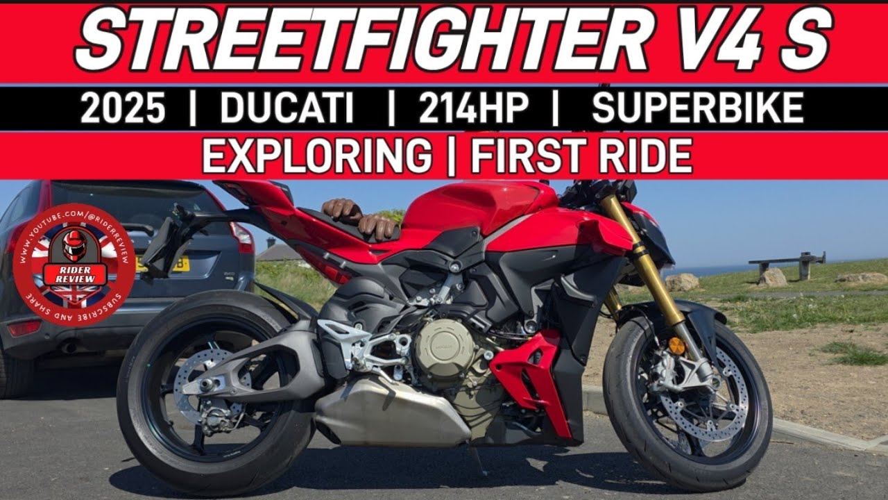 2025 | DUCATI | STREETFIGHTER V4 S | Commute & Explore 214HP SAVAGE Extremely Aggressive | 4K