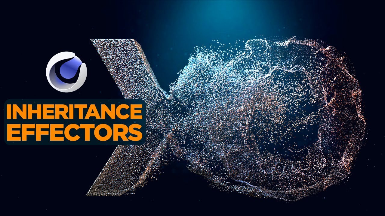 Cinema 4D Inheritance Effector Explained  - C4D Mograph Morphing