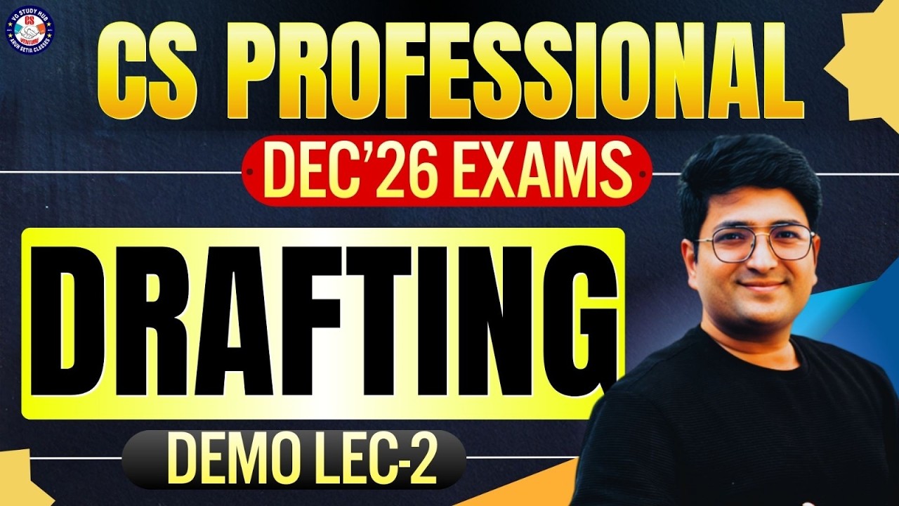 🔴Drafting Demo Lecture-2 🔴|  CS PROFESSIONAL - Group 1🔴December 26📕