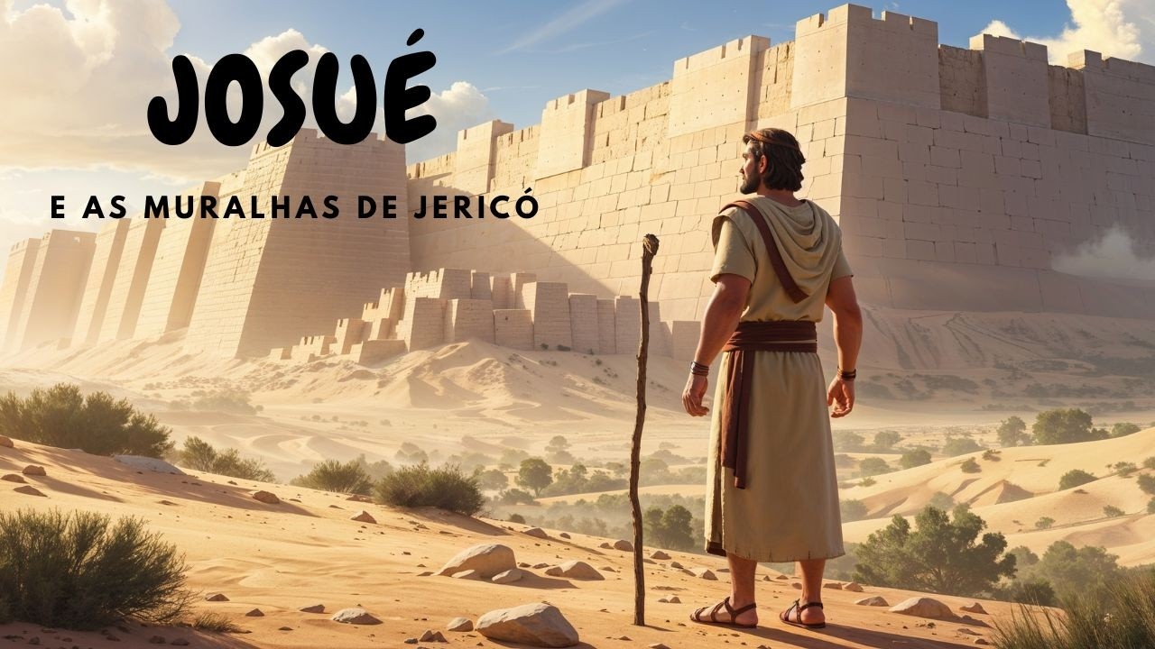 AS MURALHAS DE JERICÓ CAÍRAM?! | História Bíblica Infantil