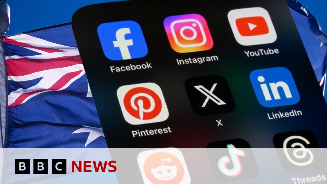 Australia to ban children from using social media | BBC News