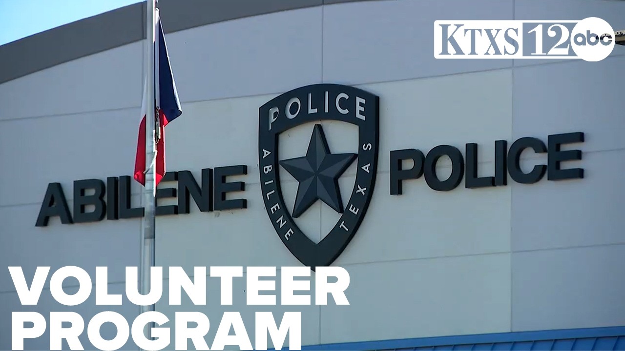 Abilene police launch volunteer program to support patrol and strengthen community ties