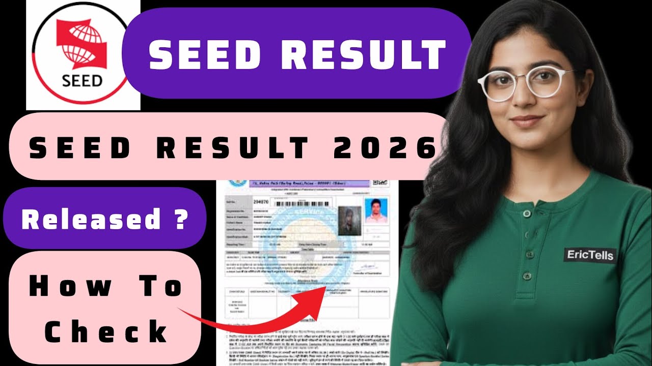 seed result 2026 | symbiosis seed exam result 2026