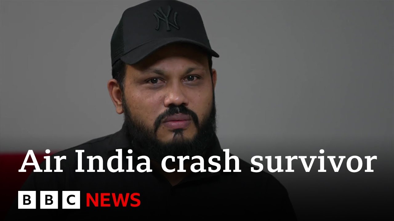 Air India crash sole survivor 'luckiest man' alive, but also suffering | BBC News