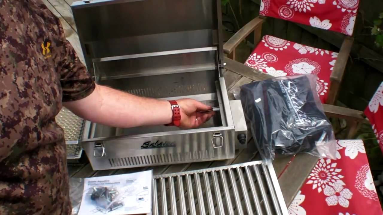 Solaire Anywhere Portable Stainless Steel Infrared Grill Model# SOL-IR17M