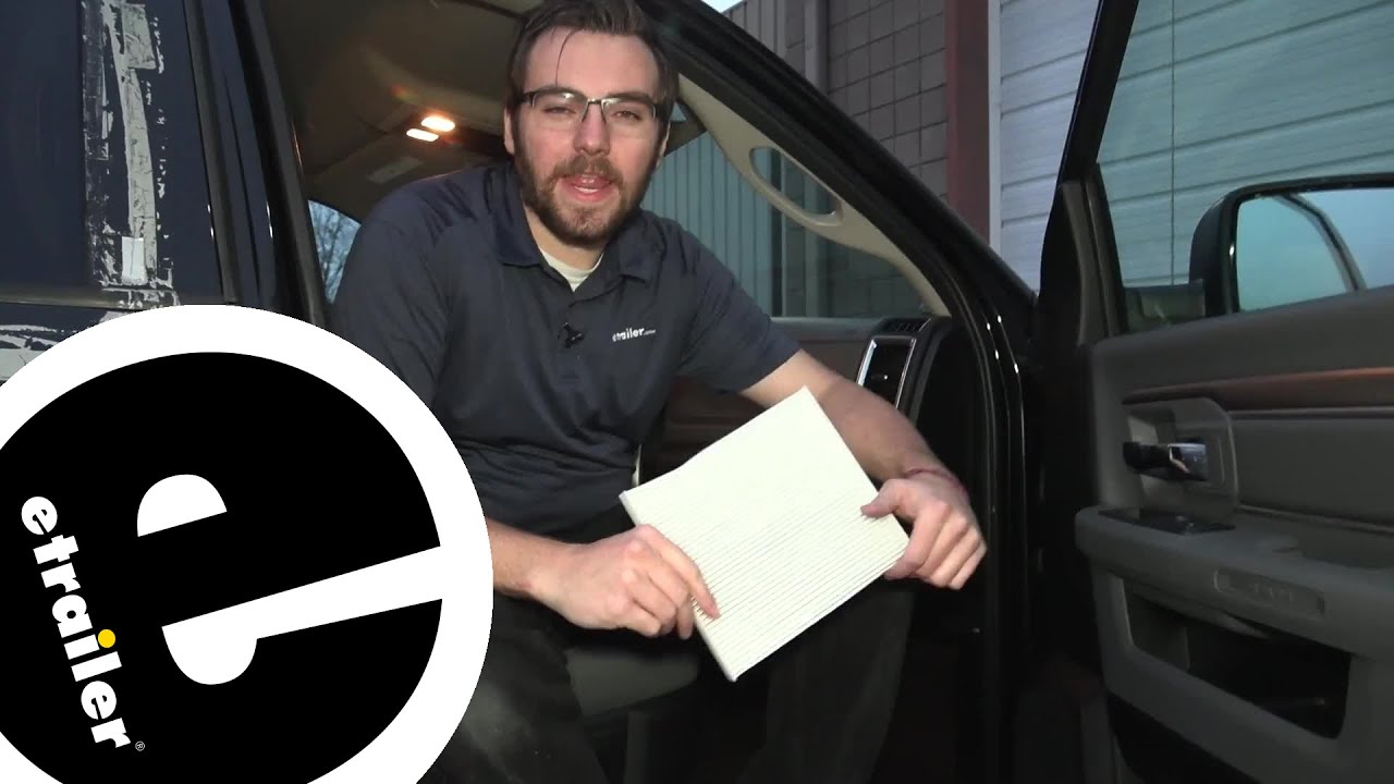 etrailer | Setting up the PTC Custom Fit Cabin Air Filter on a 2019 Ram 1500 Classic