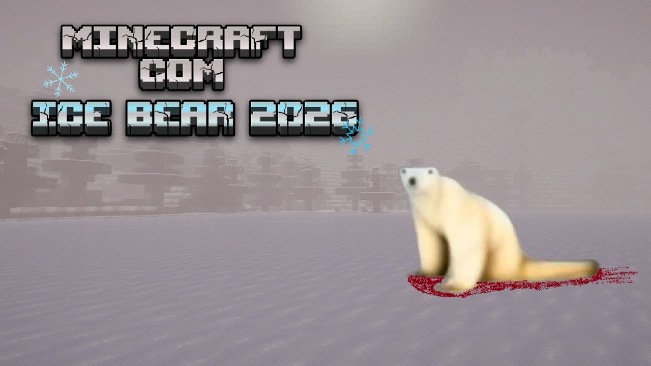Minecraft - com o ice bear 2026