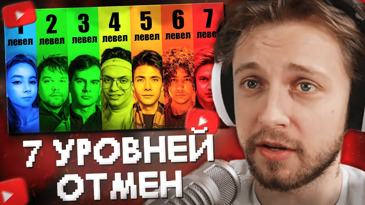 СТИНТ СМОТРИТ: 7 Уровней Отмен и Падений Стримеров на РУ-ТВИЧЕ