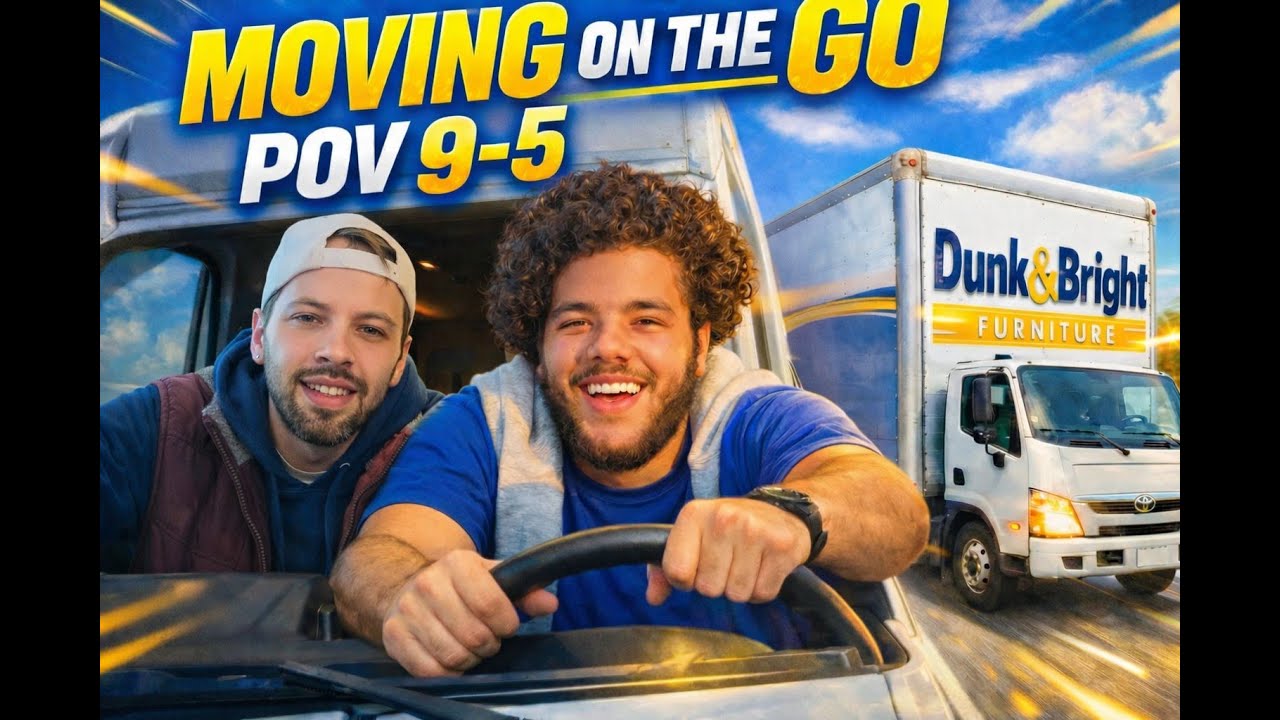 POV: You Work a 9–5 Moving Furniture (On the Go 🚚💪)