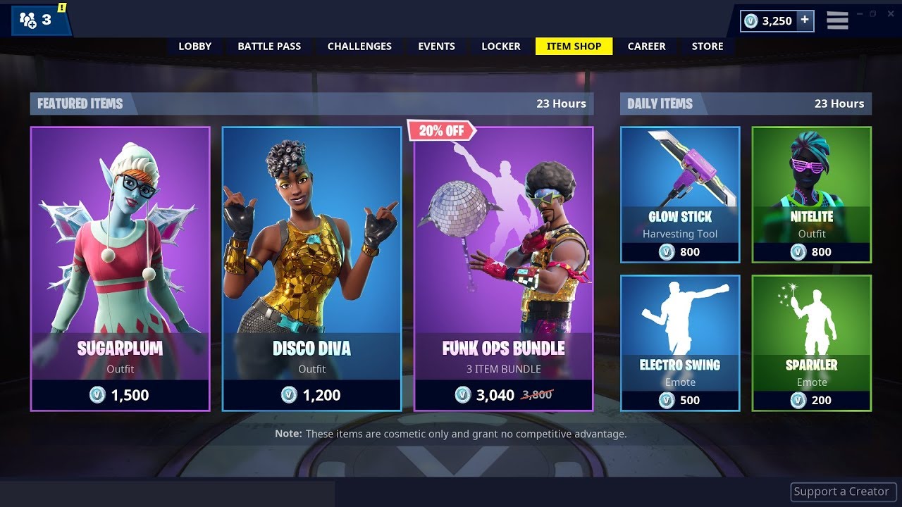 NEW 'DISCO DIVA' SKIN + FUNK OPS BUNDLE: Fortnite Item Shop