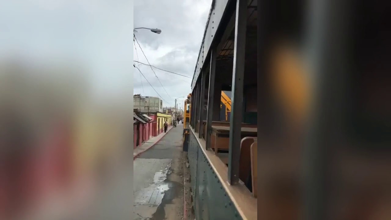Recorrido En El Tren De La Estación Central a Estación La Ermita En Ciudad De Guatemala