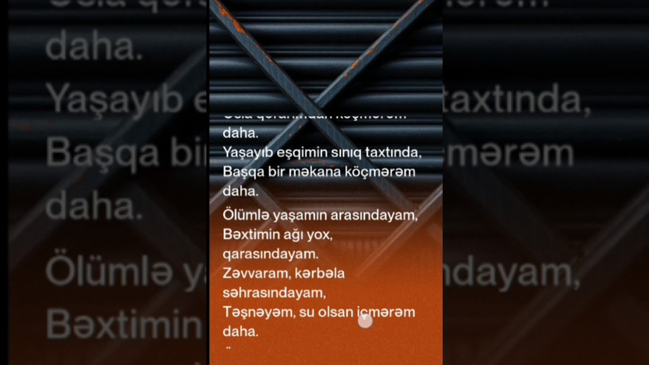 MEHMET İNANKIL---' DAHA--'AAZERBAYCAN LEHÇESİNE  TERCÜME-- NURİYE  KÖNÜL Hanıma  Teşekkürler.  