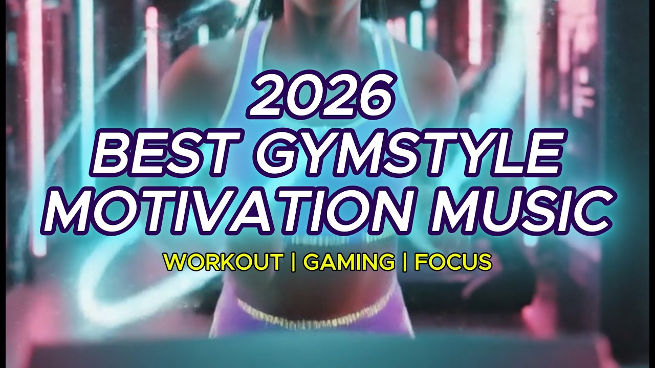 2026 BEST GYMSTYLE MOTIVATION MUSIC⚡PURE POWER FLOW (130 BPM Hiphop / Workout / Gaming / Focus)