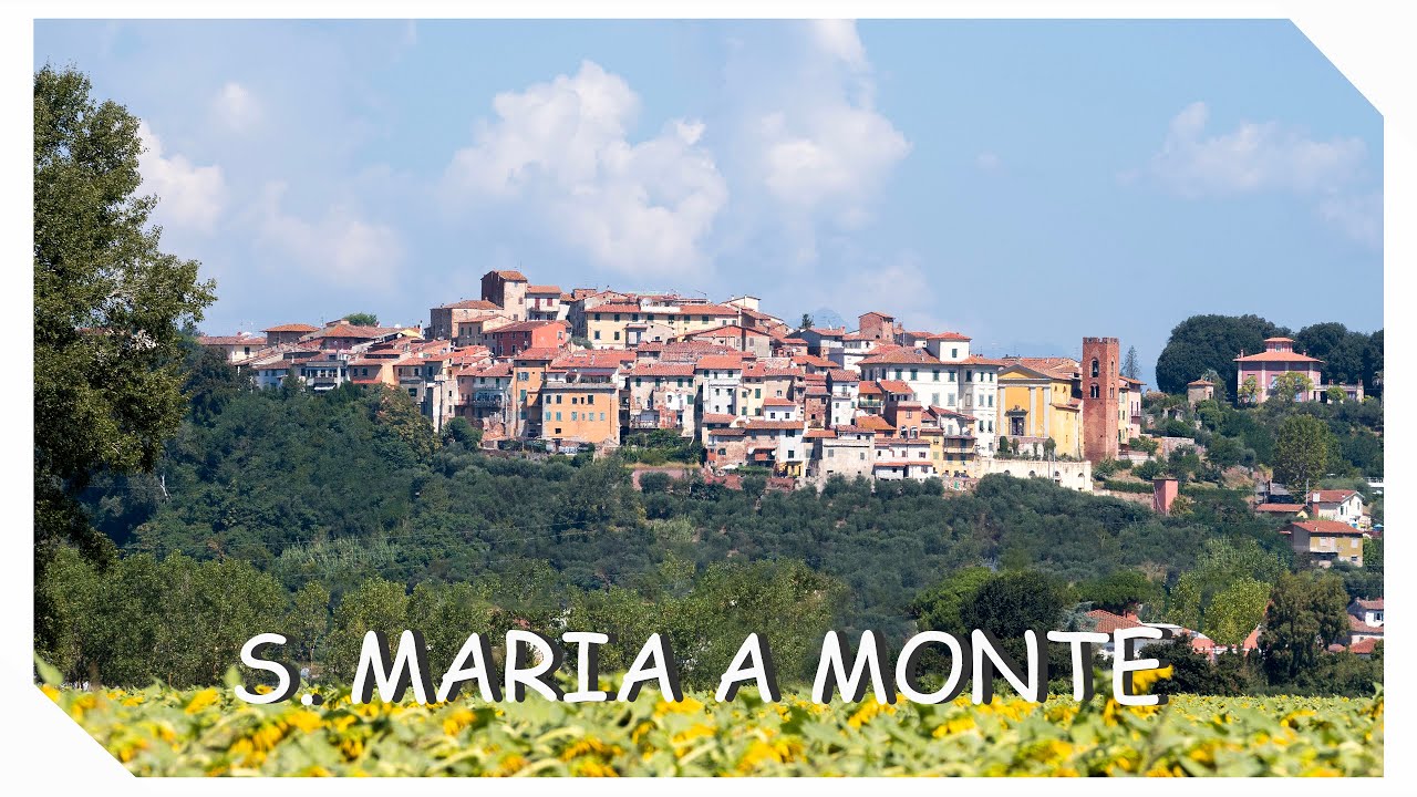 Santa Maria a Monte  - Pisa - Mini documentario (4K) - Walking Tour