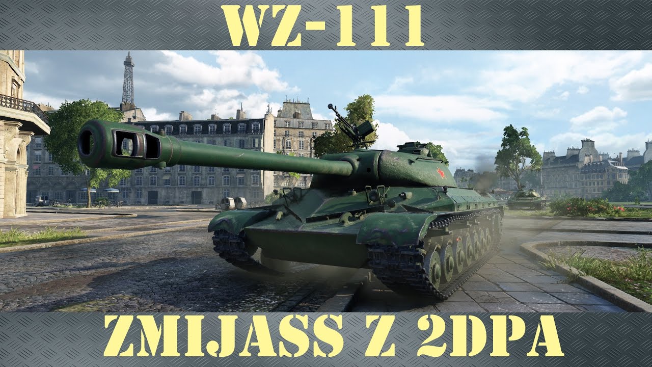 WZ-111 i Zmijass z 2DPA (1DPA), czyli jak wyglądają starcia w Paryżu.